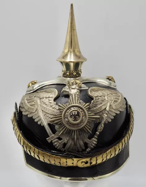 Prussian 2nd Garde Dragoon Officer Pickelhaube Visuel 1 principal